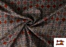 Tela de Algodón Estampado Estilo Africano