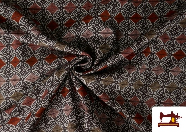 Tela de Algodón Estampado Estilo Africano