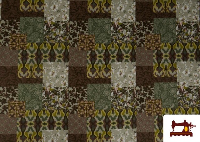 Comprar Tela de Algodón Estampado Patchwork Estampado