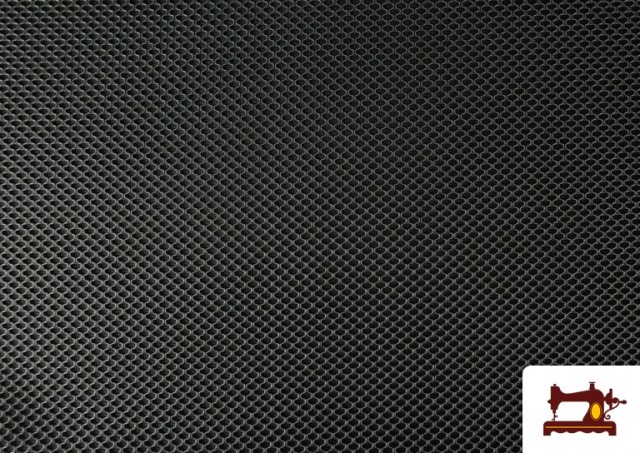 Tela de malla 3d Panal de Abeja Mesh Colores color Gris