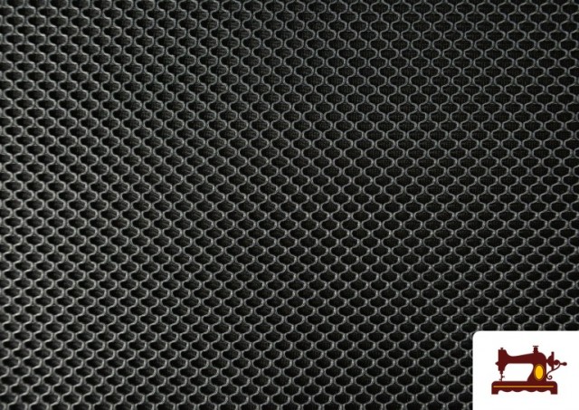 Comprar Tela de malla 3d Panal de Abeja Mesh Colores color Gris