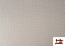 Comprar online Tela de malla 3d Panal de Abeja Mesh Colores color Blanco