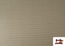 Tela de malla 3d Panal de Abeja Mesh Colores color Beige