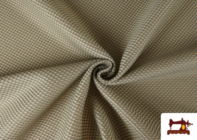 Comprar Tela de malla 3d Panal de Abeja Mesh Colores color Beige