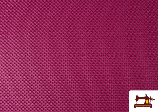 Tela de malla 3d Panal de Abeja Mesh Colores color Fucsia