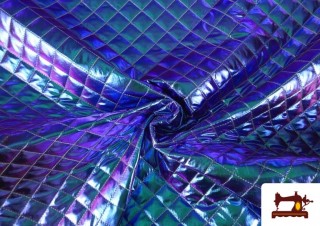 Venta online de Tela Metalizada con Relieve Iridiscente