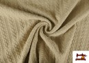 Venta online de Tela de Punto para Jersey Tricot Trenza color Beige