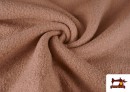 Comprar online Tela Para Abrigo Baguilla Curly Rizado de Colores color Rosa