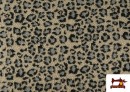 Comprar Tela de Borreguito Estampado Leopardo