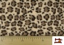 Tela de Borreguito Bouclé Estampado Leopardo