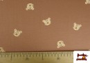 Comprar online Tela de Punto de Camiseta Leopardos Infantil