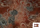 Venta de Tela de Punto de Viscosa Floral Jacquard