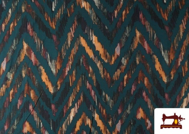 Venta de Tela de Viscosa estampada para Vestuario de Mujer
