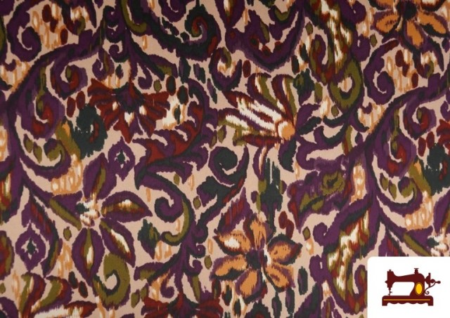 Venta de Tela de Viscosa Estampado Floral