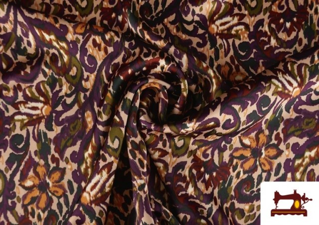 Venta online de Tela de Viscosa Estampado Floral