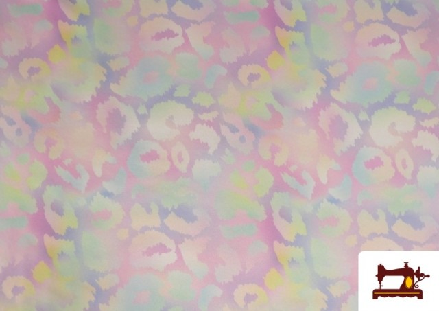 Comprar Softshell estampado Leopardo Colores Pastel