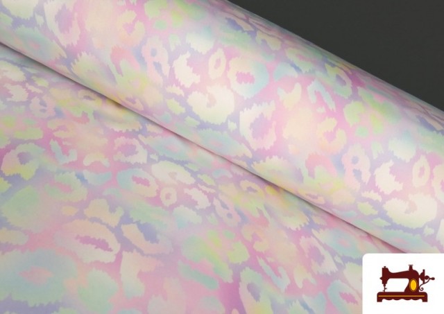 Softshell estampado Leopardo Colores Pastel