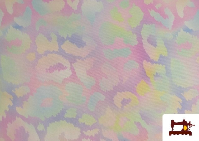 Venta de Softshell estampado Leopardo Colores Pastel
