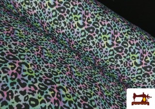 Softshell estampado Leopardo Multicolor Animal Print