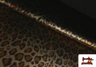 Tela de Licra Estampada Animal Print Leopardo