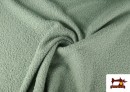 Venta online de Tela Para Abrigo Baguilla Curly Rizado de Colores color Verde mint