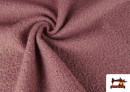 Comprar Tela Para Abrigo Baguilla Curly Rizado de Colores color Rosa