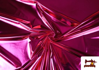 Comprar Tela de Lamé Metalizado Económico de Colores 150 cm Ancho color Rosa