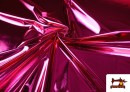 Comprar online Tela de Lamé Metalizado Económico de Colores 150 cm Ancho color Rosa