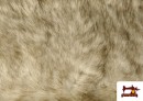 Venta de Tela de Pelo Lobo para Disfraces Medievales y Vikingos color Beige