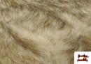 Venta de Tela de Pelo Lobo para Disfraces Medievales y Vikingos Color Beige