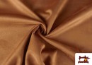 Venta online de Tela de Terciopelo Antelina de Punto de Colores Para Vestuario color Tostado
