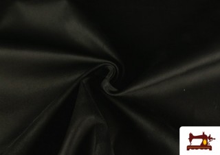 Venta de Tela de Terciopelo Antelina de Punto de Colores Para Vestuario color Negro