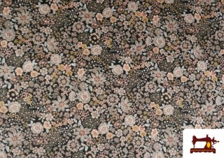 Comprar Tela de Popelín Estampado Floral Clásico