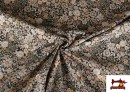 Venta online de Tela de Popelín Estampado Floral Clásico