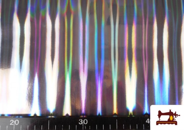 Venta online de Tela de Polipiel Skai Iridiscente Brillante Efecto Espejo Metalizada