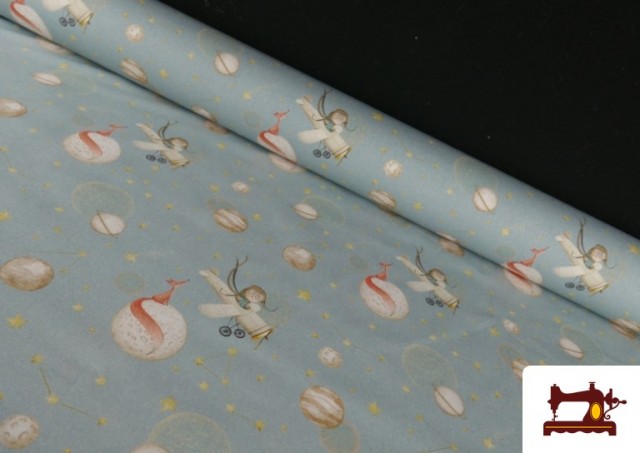 Comprar Tela de Algodón Dibujos Infantil Estilo Vintage Cuentos Clásicos