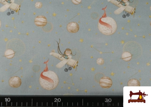 Venta online de Tela de Algodón Dibujos Infantil Estilo Vintage Cuentos Clásicos