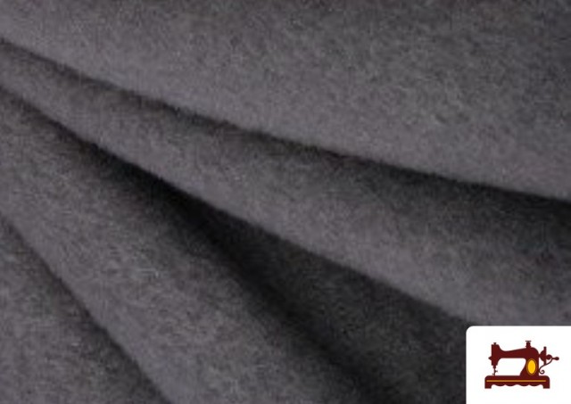 Tela Polar Térmica de Colores - Pieza de 25 Metros color Gris oscuro