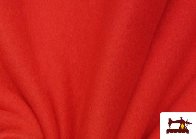 Comprar Tela Polar Térmica de Colores - Pieza de 25 Metros color Rojo