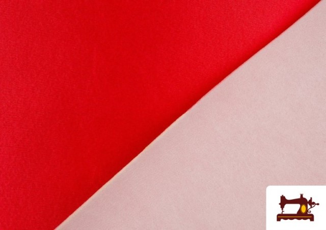 Comprar Tela de Foam de Rasete con Espuma - Pieza 25 Metros color Rojo