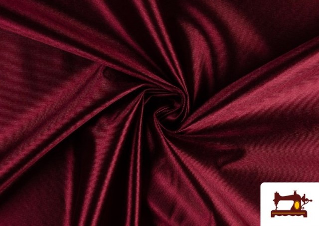 Comprar Tela de Foam de Rasete con Espuma - Pieza 25 Metros color Granate