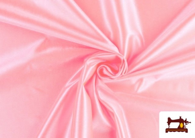 Tela de Foam de Rasete con Espuma - Pieza 25 Metros color Rosa pálido