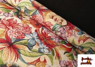 Tela de Gobelino Tejido Estampado Frida Khalo