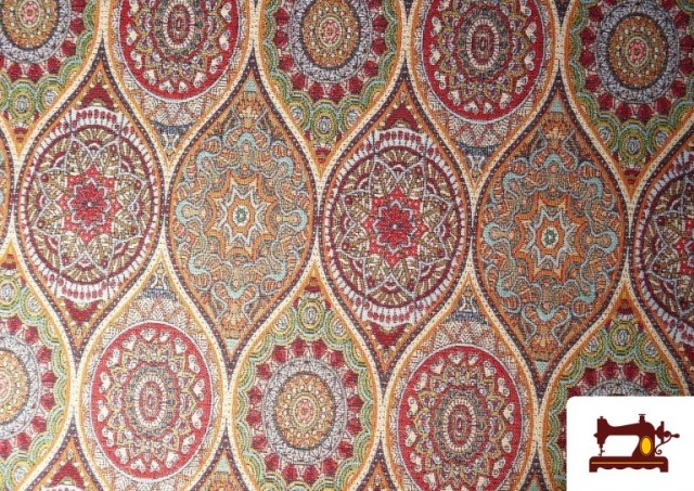 Comprar Tela de Gobelino Tejido Estampado Mandalas