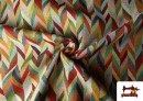Venta online de Tela de Gobelino Tejido Estampado Flechas