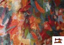 Venta de Tela de Gobelino Tejido Estampado Abstracto