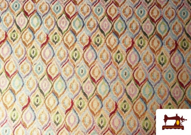 Comprar Tela de Gobelino Tejido Estampado Multicolor