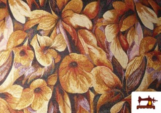 Comprar Tela de Gobelino Tejido Estampado Flores