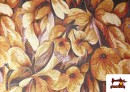 Venta de Tela de Gobelino Tejido Estampado Flores