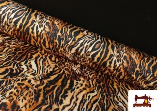 Tela de Strecth Tigre Animal Print